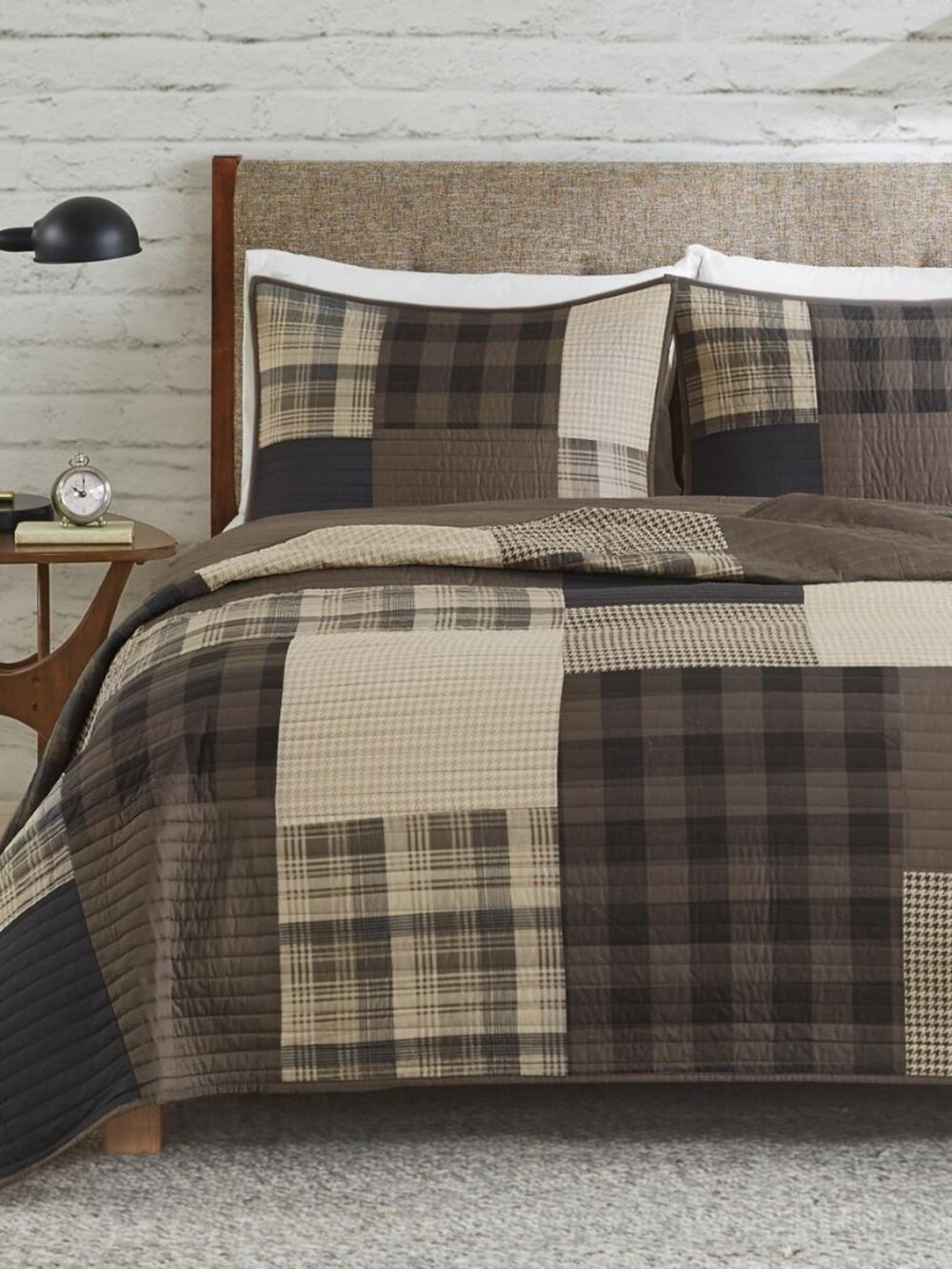 Woolrich Quilt Set Queen, Southwestern Aztec Bedding, Reversible Lightweight